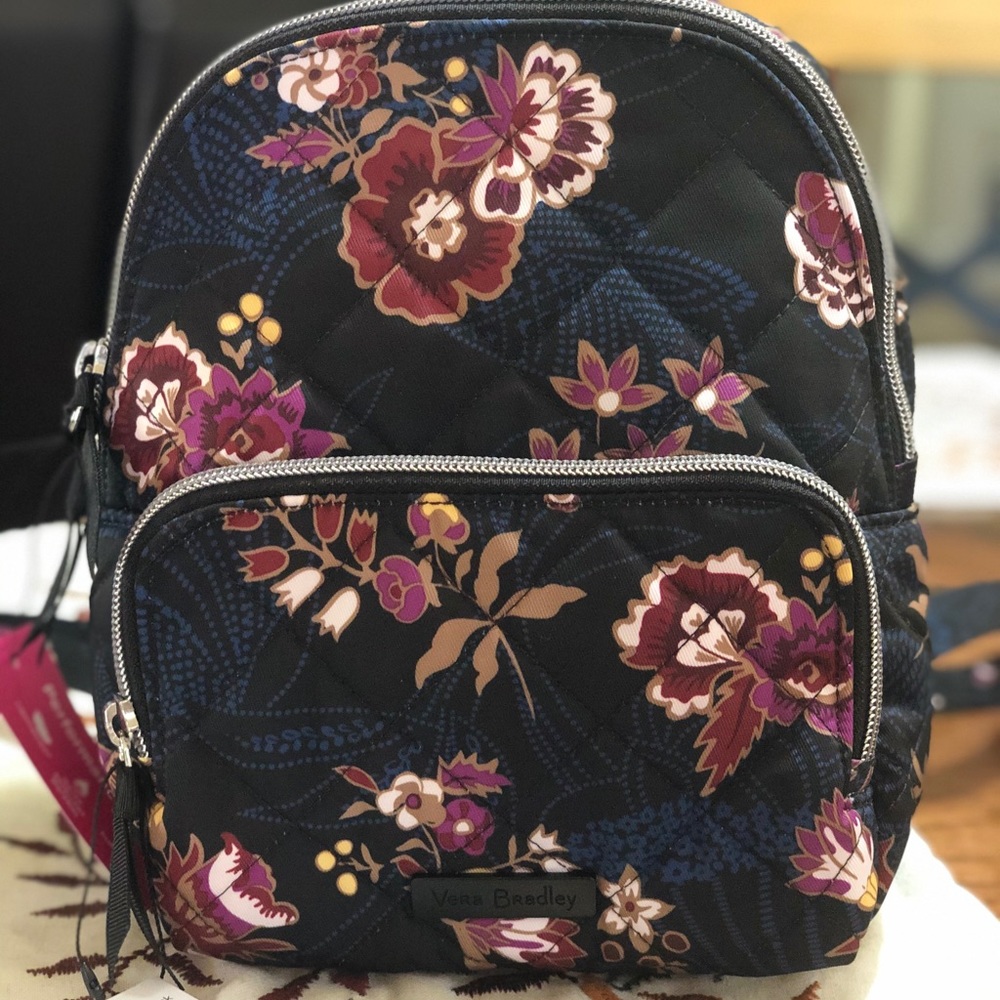 Iconic Mini Backpack by Vera Bradley NWT